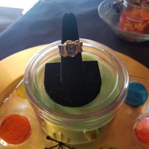 Jewelry - 925 vintage ring /princess cut green termalin Jewelry - 925 vintage ring /princess cut green termalin